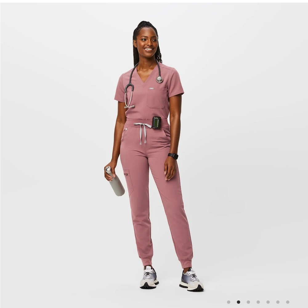 Fig srubs set mauve